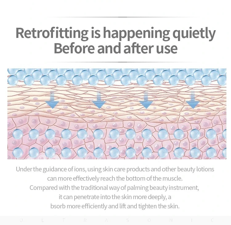 Deep Vibrate Skin Scrubber Facial Cleaner Shovel Spatula Not Ultrasonic Face ScrubberPeeling Blackhead Remover Facial Ma ssager