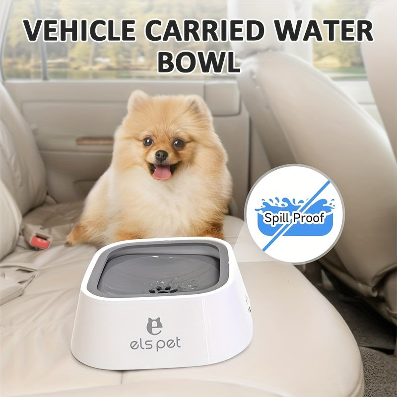 Dog Water Bowl Dog Bowl Slow Water Feeder No-Spill Pet Water Bowl Slow Feeder Dish