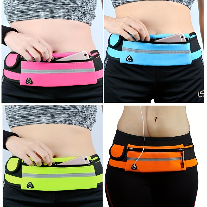 Lightweight Waterproof Sports Fanny Pack With Water Bottle Holder For Outdoor Activities