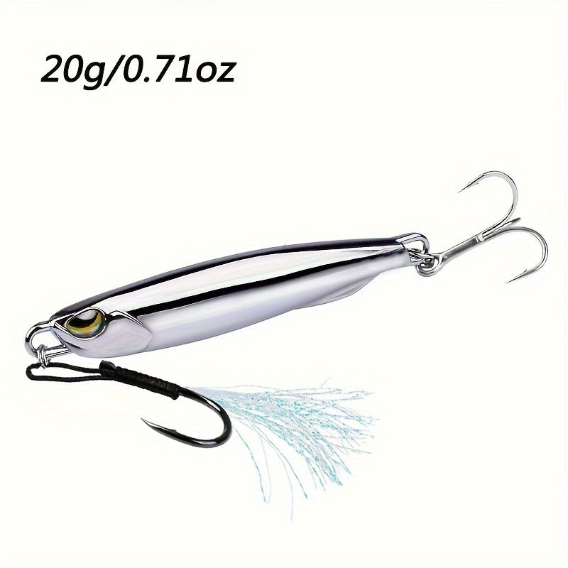 DUO Trolling Hard Bait Jig - Premium Metal Fishing Lure for Bass, Trout, Saltwater - Effective Jigging Lure with Irresistible Action and Vibrant Colors