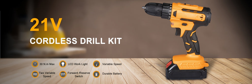 21V 4000MAH Cordless Impact Wrench and Drill Set, Brushless Power Impact Gun with Electric Drill Kit, Portable Tool Bag and Accessories for Automotive and Home Use